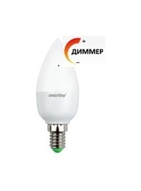 Лампа светодиодная СВЕЧА ДИММЕР 7Вт Е14 675Лм 220V 3000/4000K (матовая)